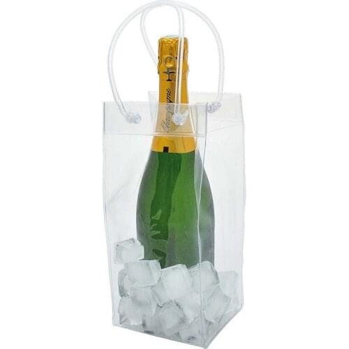 PVC Ice Bag Wine cooler chiller Gift bags Wine Tool Party Supply