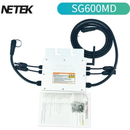Solar Micro-inverter SG600MD Small Photovoltaic System is Suitable for Garden,Balcony and Roof DC20-50V, AC120/230V