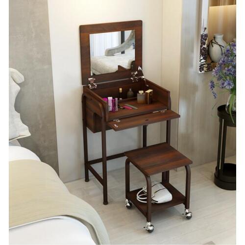 Contemporary and contracted combination dresser.. Flip make-up tank. The bedroom dressing table