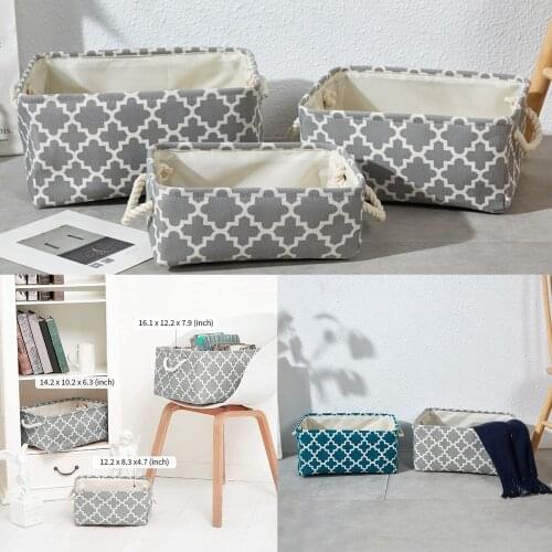 Storage Box Storage Bins Cubes Basket Organizer for Organizing Shelves