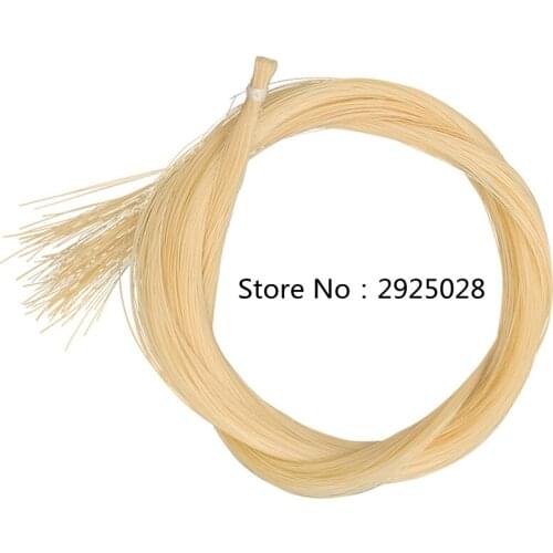 15 hanks high quality Stallion horsetail violin viola cello bow hair 80-85 cm Free Shipping