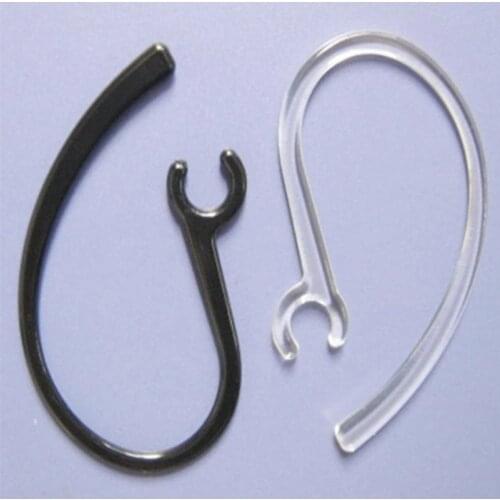 2Pcs 6mm 7mm 8mm 9mm Earhook Plastic Black White Bluetooth Headset Earpiece Replace Ear Hook Clip Holder Bluetooth Earphone Clip