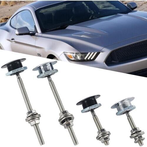 32mm Universal Anti-theft Car Engine Bonnet Push Button Hood Quick Pin Lock