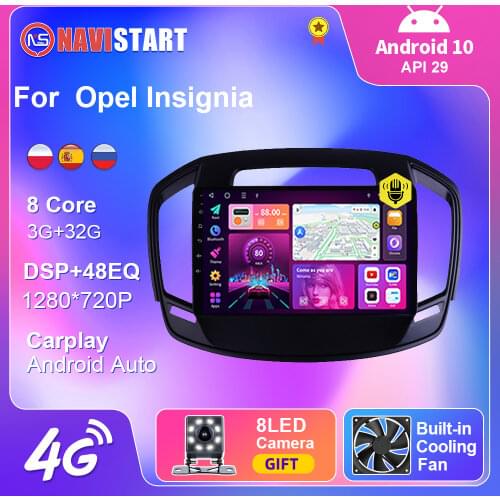 Autoradio Audio For Buick Regal For Opel Insignia 2014 2015 2016 Android 10 Car Radio Stereo Multimedia Player Navigation GPS CD
