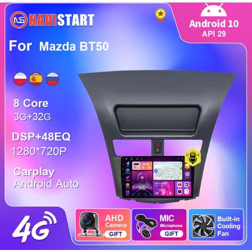 Car Radio Cooling Fan for Mazda BT50 2012-2018 Android Car Radios Multimedia Video Player Navigation GPS Stereo Autoradio 2din