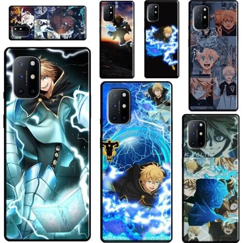 Luck Voltia Black Clover anime For OnePlus 9 Pro 7 8 Pro 7T 8T 9R Case For Realme 8 Pro GT C3 C15 C21 Q3 6 7 Pro 7i Cover