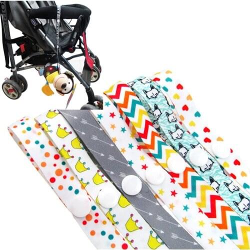 Hot New Sale Baby Stroller Accessories Anti-Drop Hanger Belt Holder Toys Stroller Strap Hook Fixed Car Pacifier Chain