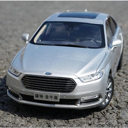 Diecast 1:18 Changan Ford 2015 TAURUS Alloy Car Model Collection Decoration Souvenir Ornaments Display Vehicle Toys Gifts