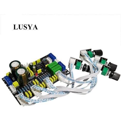 Lusya HIFI OPA2604 Preamp Volume Tone Control Board Stereo Channel Tuning board C6-012