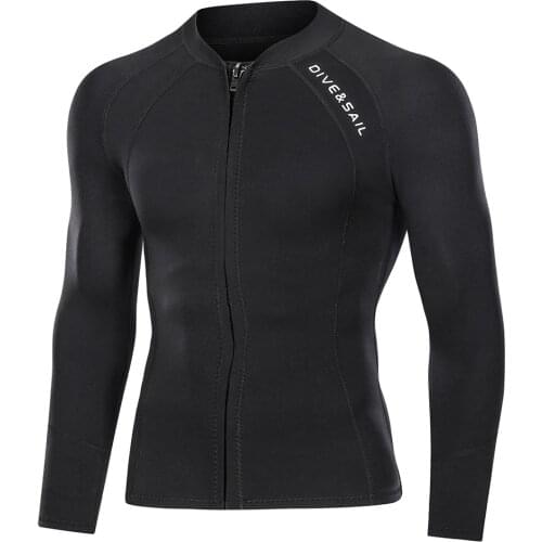 Neoprene Wetsuit 2MM Men Jackets Pants Scuba Diving Suit Surfing Snorkeling Underwater Fishing Spearfishing Kitesurf Equipment