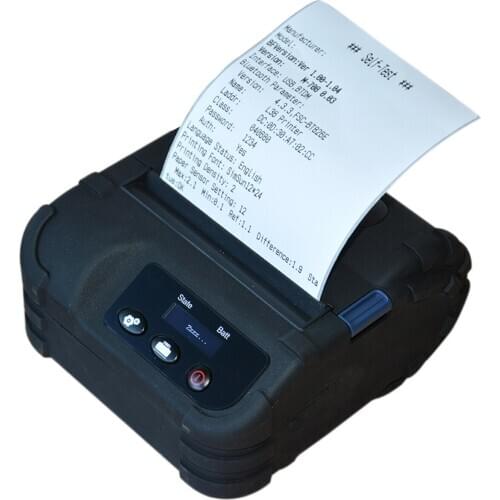 Hard Shell Original Portable Printer Mini Wireless Bt 80MM Thermal Printer HCC-L36