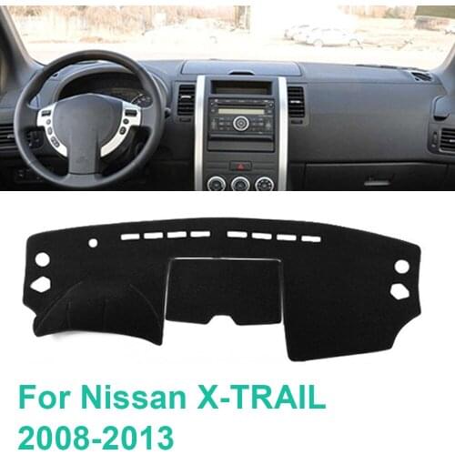 Anti-Slip Mat For Nissan X-TRAIL 2008-2013 2008 2009 2010 2011 2012 2013 DashMat Sun Dashboard Mat Cover Pad Car Interio