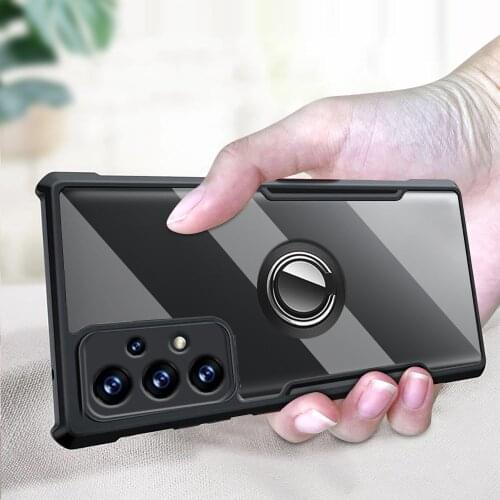 Mobile Holder Shock-Proof Cover Case Samsung A 32 22 52 72 5G Anti-knock Case For Galaxy A 10 20 21 30 50S A 02 12 31 4G Coque