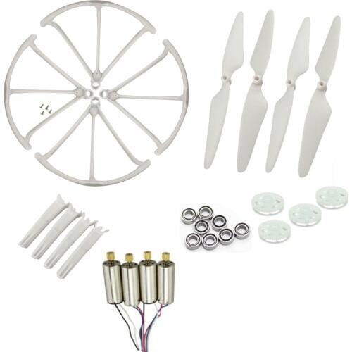 4colors landing skid gear engines bearing propeller replacement parts for Hubsan H502 H502S H502E H502T H507A RC drone