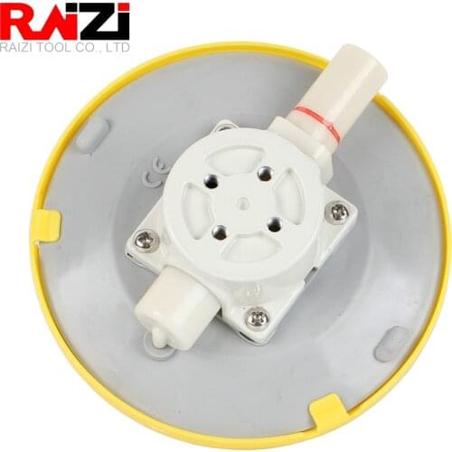 Raizi 6inch/150mm Vacuum Hand Pump Suction Cup M6 Thread Heavy Duty Car Camera Mount Base Stone Seamer Glass Sucking Lifter