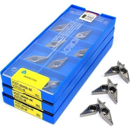 VCGT160402 VCGT160404 VCGT160408 AK H01 Aluminum Inserts Internal Turning Tool CNC Lathe Tools VCGT High Quality Aluminum Cutter