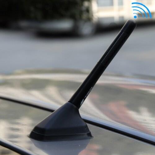 WRC Carbon Fiber Radio Car Antenna Auto Accessories for Peugeot 206 207 208 301 307 308 407 2008 3008 4008