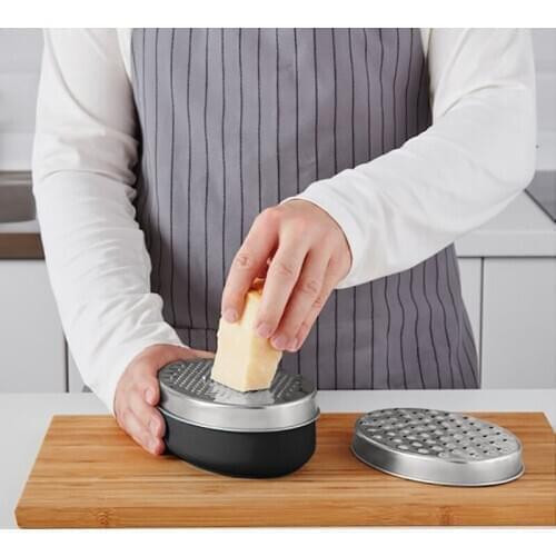 YOMDID Creative Vegetables Grater Multifunctional Potato Carrot Fruit Cheese Shredder Cutter Double-sided Grater Kitchen Gadgets