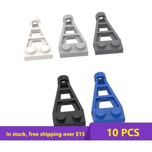 10PCS MOC Bricks Compatible Assembles Particles 4596 1x2x4 for Building Blocks Parts DIY Enlighten Block Bricks Educational Toys