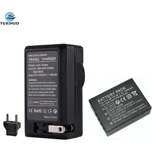 1600mAh NP-W126 NPW126 NP-W126S W126S Camera Battery + AC Charger For Fujifilm Fuji X-Pro1 XPro1 X-T1 XT1,HS30EXR HS33EXR X PRO1