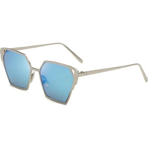 2019 fashion metal Sunglasses Women men metal Square Sun Glasses Brown Black Pink Lens Shades UV400 Ladies Goggles Low price