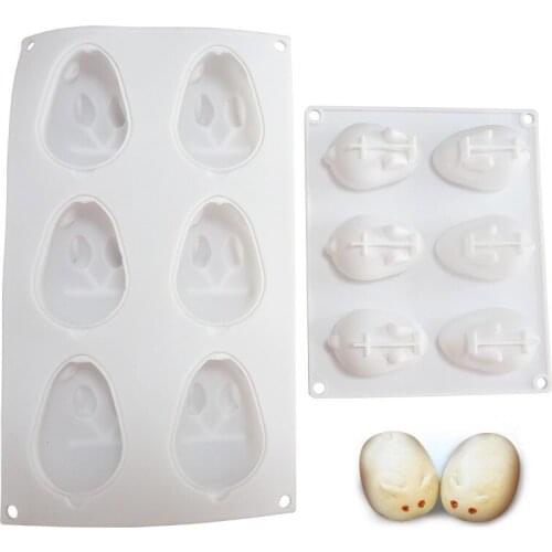 3D New Silicone Cartoon Mold Cake Chocolate Baking Mold Cupcake Mould Decorating DIY Bakeware Candy Jelly Chocolate Baking Tools