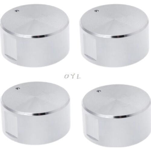 4Pcs Replacement Rotary Switches Round Knob Gas Stove Burner Oven Kitchen Parts Handles Home Kitchen Appliance Accessories