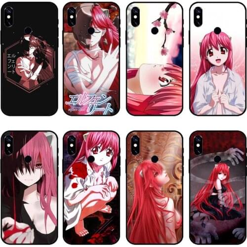Japan Amine Elfen Lied Lucy Nyu Phone Case For Xiaomi Mi Redmi Note 7 8 9 pro 8T 9T 9S 9A 10 Lite pro