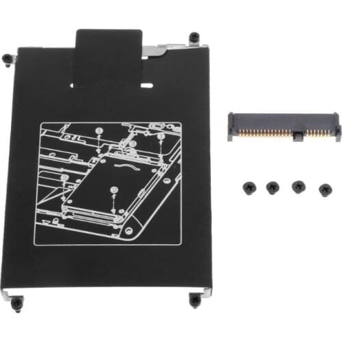 HDD Caddy Adapter Hard Drive Disk Interface Bracket SSD Cable Connector Laptop Accessory Screw for HP 820 G1 G2