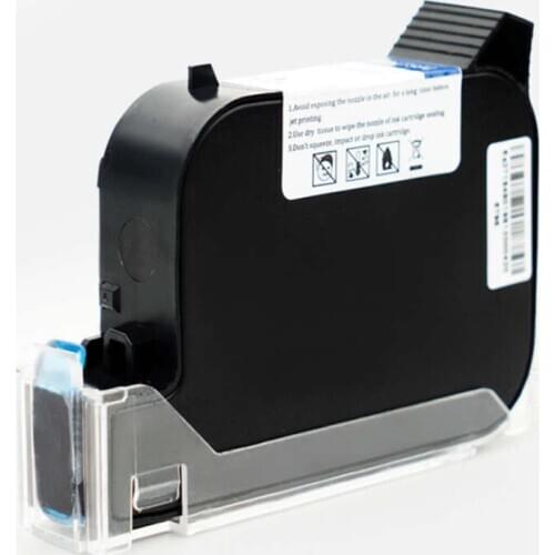 42ML Black Red Blue Green Ink Cartridge Quick-Drying 12.7mm Print Height Universal for Handheld Inkjet Printer #R35