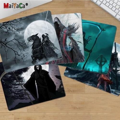 MaiYaCa Beautiful Anime Grim Reaper small Mouse pad PC Computer mat Smooth Writing Pad Desktops Mate gaming mouse pad
