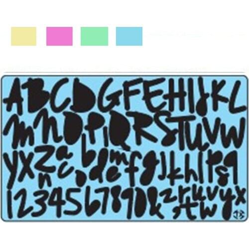 New Cake Tool Acrylic Capital Alphabet/Number Embossed Cutter Mold Letter Cake/Cookie Cutter Stamp Fondant Cake Decorating Tools