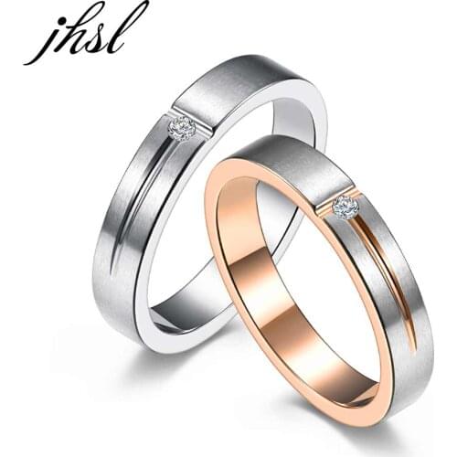 Lovers Couples Men Women Wedding Rings Love Theme Valentines Day Gift Silver Color Stainless Steel size 6 7 8 9 10 11 12