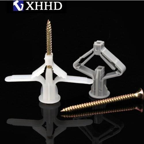 Aircraft Expansion Tube Gypsum Board Expansion Tube Plastic Expansion Bolt Butterfly Hollow Brick Expansion Screw
