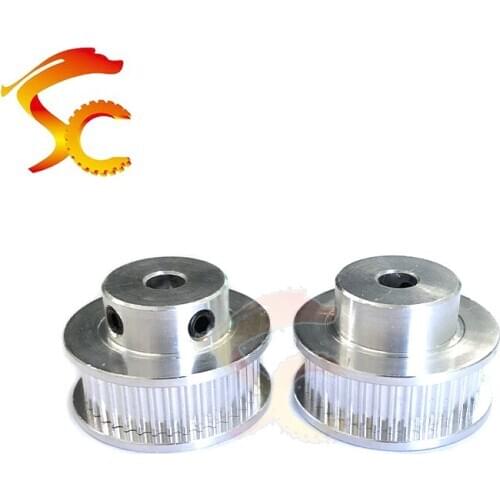 2pcs 38 teeth GT2 Timing Pulley Bore 5mm for width 6mm GT2 Timing Belt 2GT-38Teeth 3D printer parts