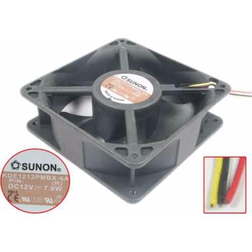 SUNON KDE1212PMBX-6A (R) DC 12V 7.6W 120x120x38mm Server Cooling Fan