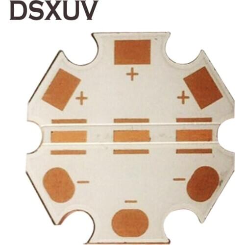 Three LEDs In Parallel 20mm PCB Printed Circuit Board Matched With 3535 Lights