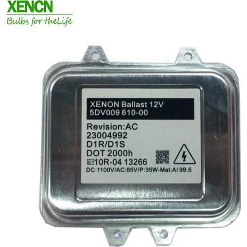 XENCN New HID Headlight Ballast 35W for D1S D1R 5DV009610-00,5DV00961000,1327800512,23004992,7212674,63117248050