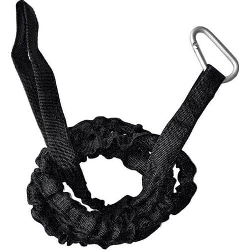 1.5m Kayak Rubber Boat Special Tie Paddle Rope Paddle Anti-Loss Safety Rope Strap Pickup Truck Rope Black