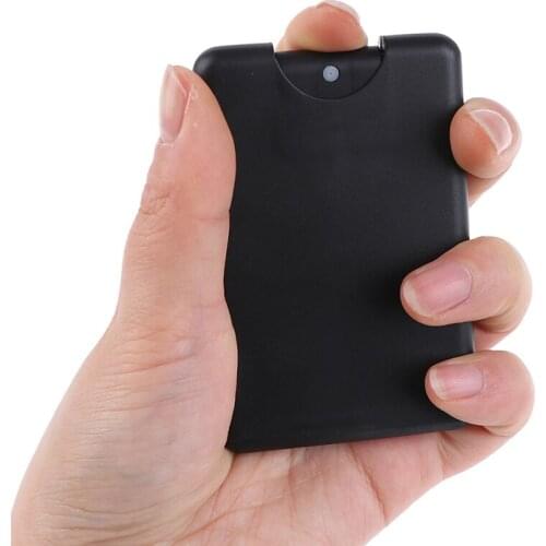 1PC High Quality 20ml Perfume Bottle Card Shape Mini Sprayer Refillable Perfume Atomizer Travel Size Portable Alcohol Spray Tool