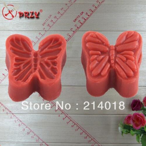 2013 New style butterfly shape 2pcs/sets chocolate silicon mold fondant Cake decoration mold NO.:PY105