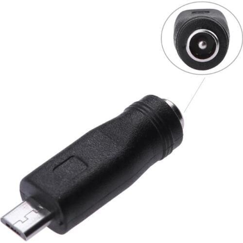 DC 5.5*2.1mm Female to Micro USB Male Power Converter Jack Micro USB to DC 5.5*2.1mm M/F Charger Adapter Connector
