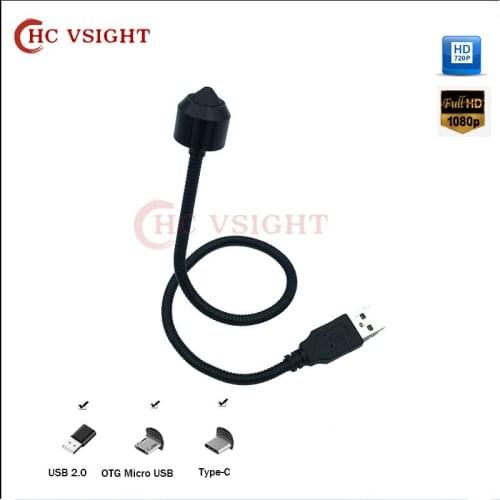 Flexible Cable Micro Pin Usb Camera Can Be Bent At Will For ATM Machine Surveillance Industrial Vending Use