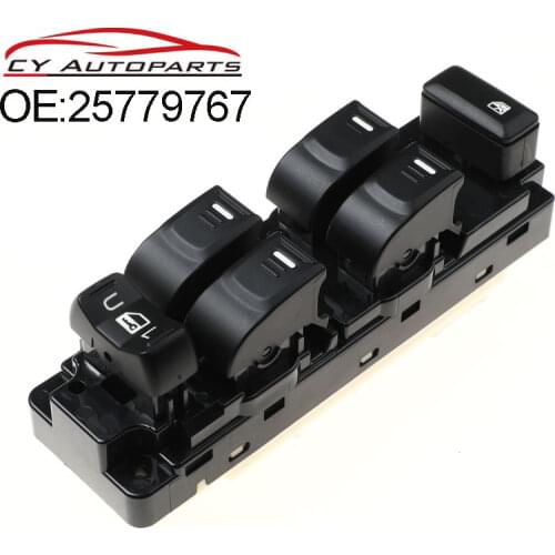 YAOPEI Power Window Master Switch 25779767 For GMC Canyon & 2004-2012 Chevrolet Colorado & 2006-2010 Hummer H3 2009-2010 H3T