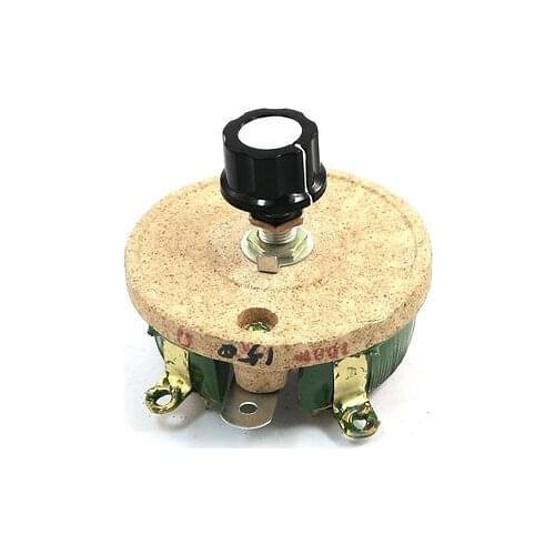 100W 150 Ohm Ceramic Wirewound Potentiometer Rotary Resistor Rheostat