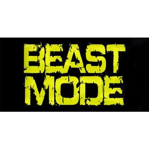 Cool Funny Beast Mode Sport Towel Micorfiber Fitness Train Bodybuilding Sweat Towels for Bath Novelty Men Bodybuild Gifts