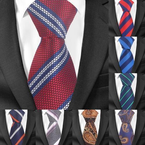 Fashion Striped Ties For Men Women Jacquard Floral Neck Tie for Wedding Business Suits Skinny Tie Slim Men Necktie Gravatas