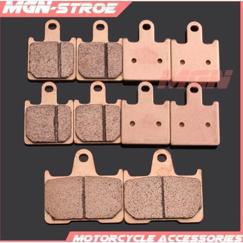 Motorcycle metal sintering brake pads For ZX-14R ZX14R GTR1400 2006 2007 2008 2009 2010 2011 2012 2013 2014 2015