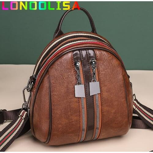 Multifunction Casual Leather Backpacks High Quality Female Designer Back Pack Women Shoulder Bags for Girls Travel Backpack Sac