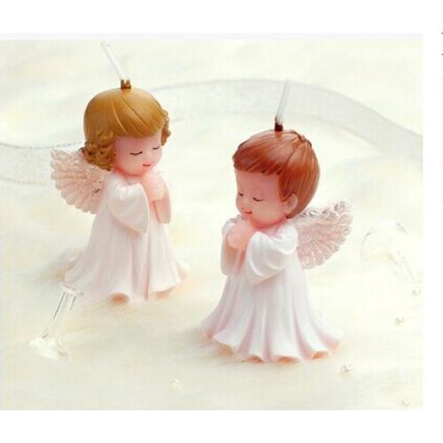 Boy girl angels baby silicone candle mould fandont mold angel Silica gel moulds Chocolate molds candy mould silicone molds